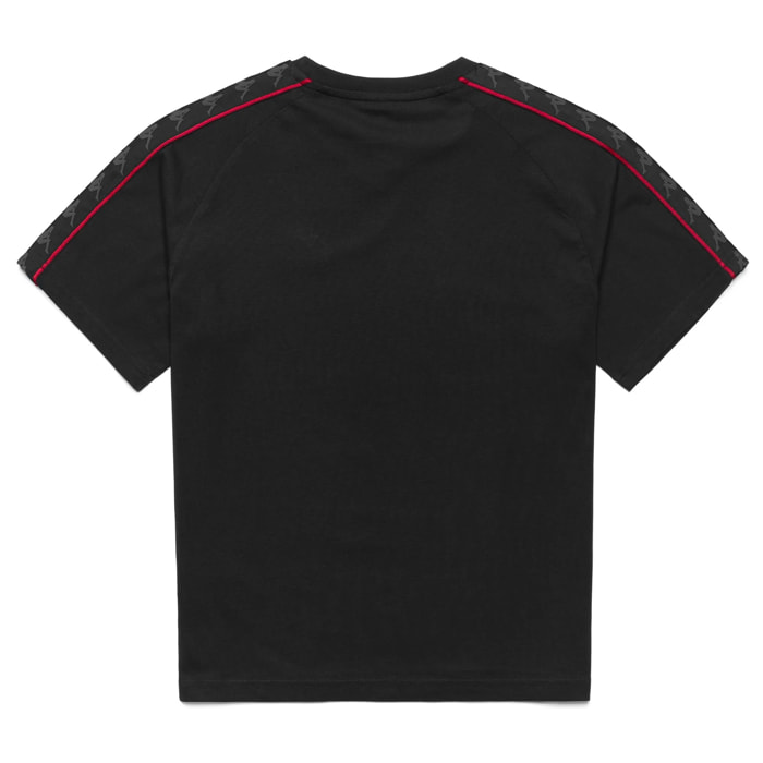 Kappa - T-Shirts & Top Donna Nero - 222 Banda Adi