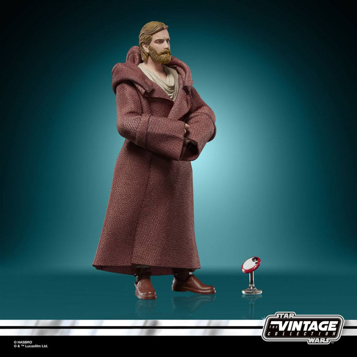 Star Wars: Obi-wan Kenobi Vintage Collection Action Figura 2022 Obi-wan Kenobi (wandering Jedi) 10 Cm Hasbro