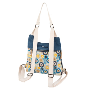 Bolso Mochila Mujer Lois Carolina Azul
