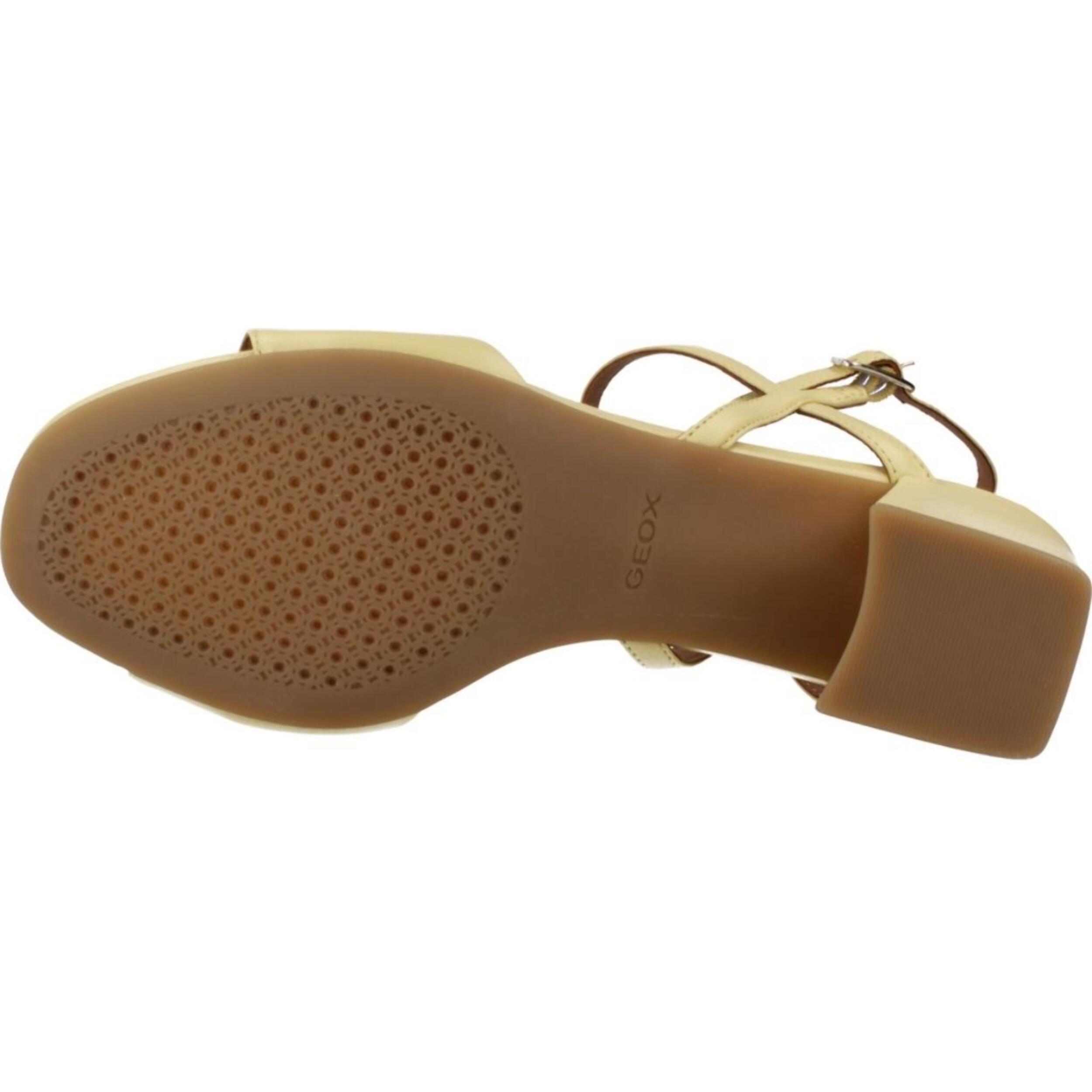 Sandalias Mujer de la marca GEOX  modelo D NEW ERAKLIA 50 AMARILLO