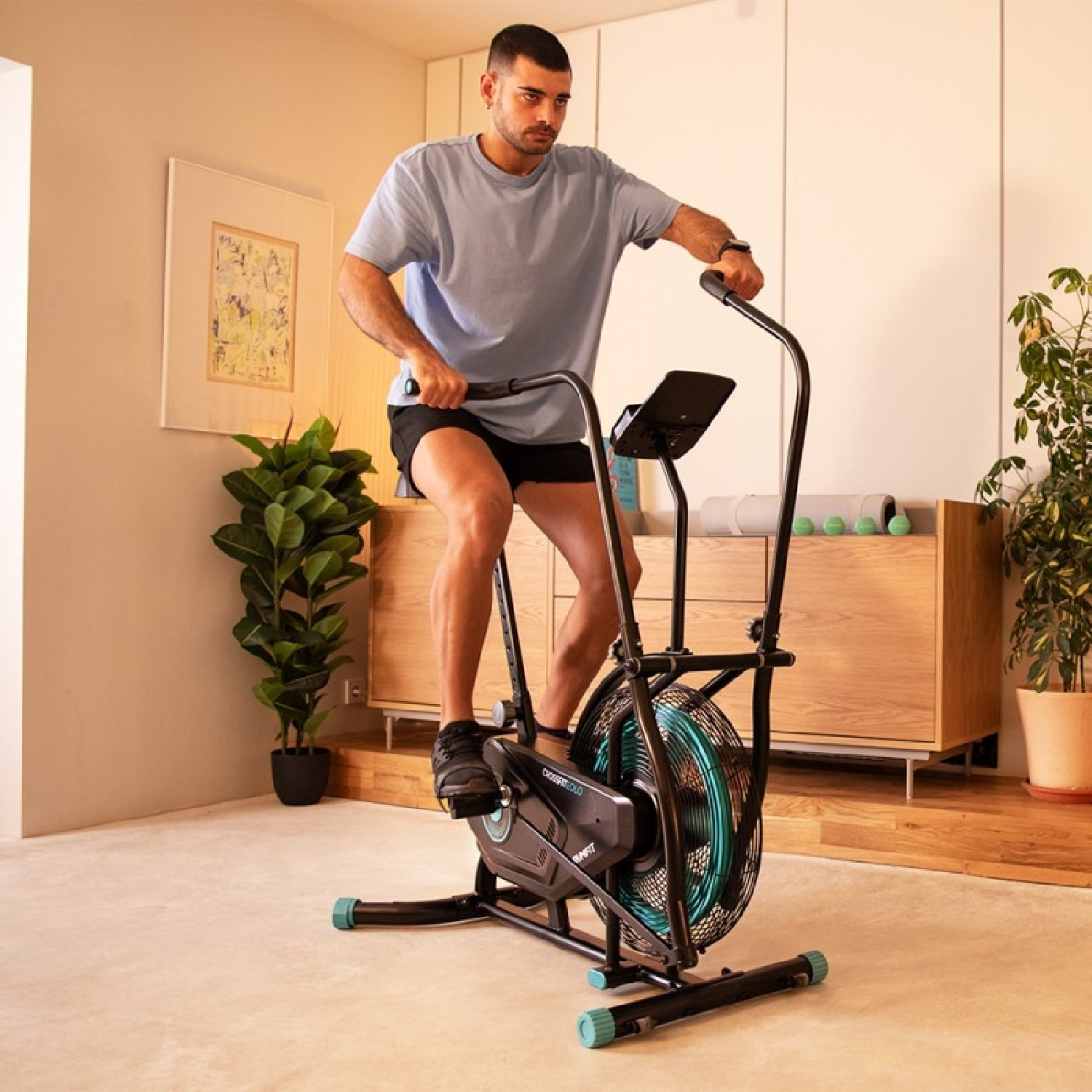 Cecotec Bicicleta de aire Drumfit CrossFit 2000 Eolo