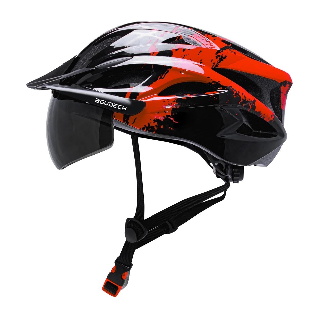 Viper - Casco da bici con visiera, ciclismo, monopattino, skateboard, pattini a rotelle, regolabile, unisex