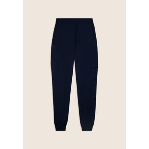 Pantaloni sportivi elasticizzati con tasche cargo