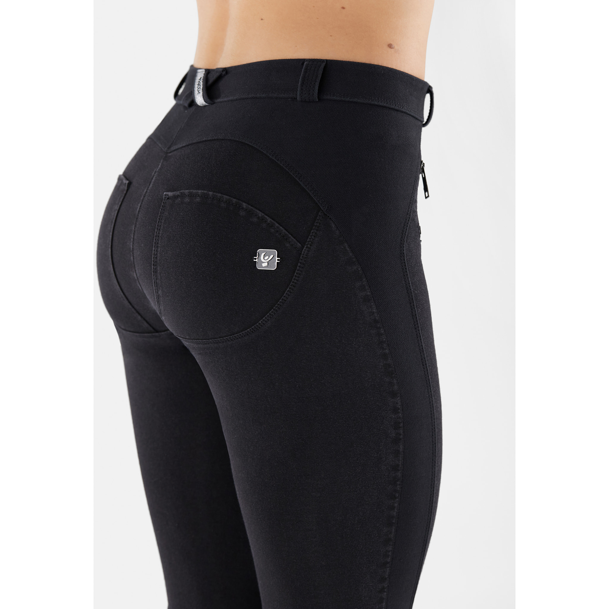 Jeggings WR.UP® con inserti in jersey e tasche zippate