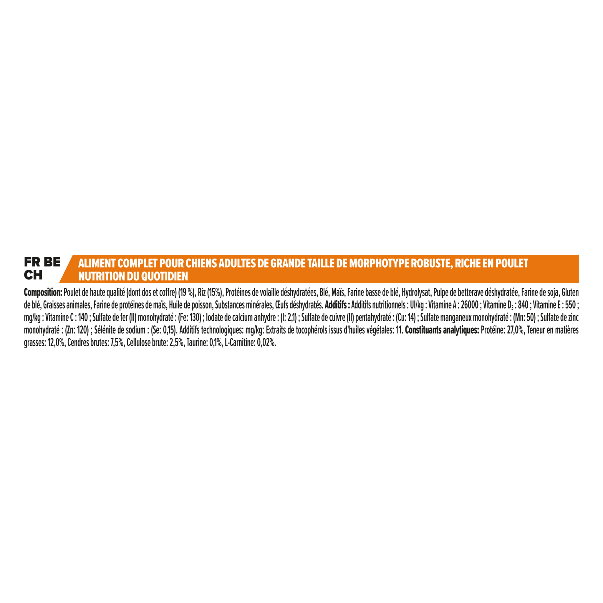PRO PLAN Chien Large Adult Robust Everyday Nutrition Poulet 14KG