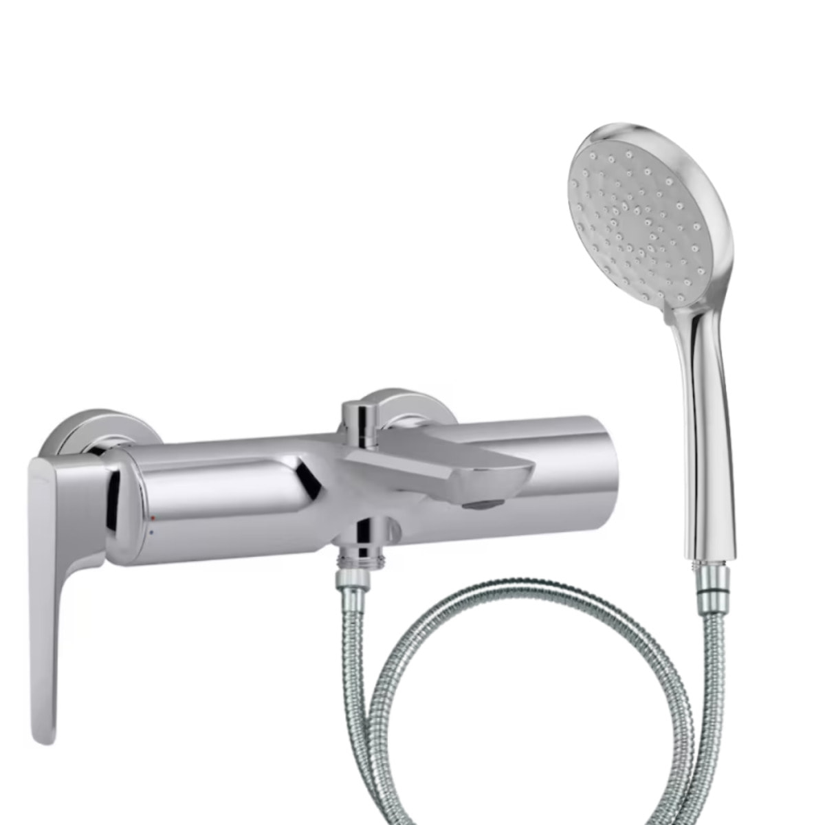 Pack mitigeur bain douche Aléo+ + douchette Awaken + flexible à écrou 175 cm