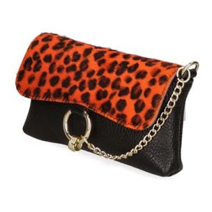 Pochette da Donna Alda in Vera Pelle Made in Italy 10x18x5 cm