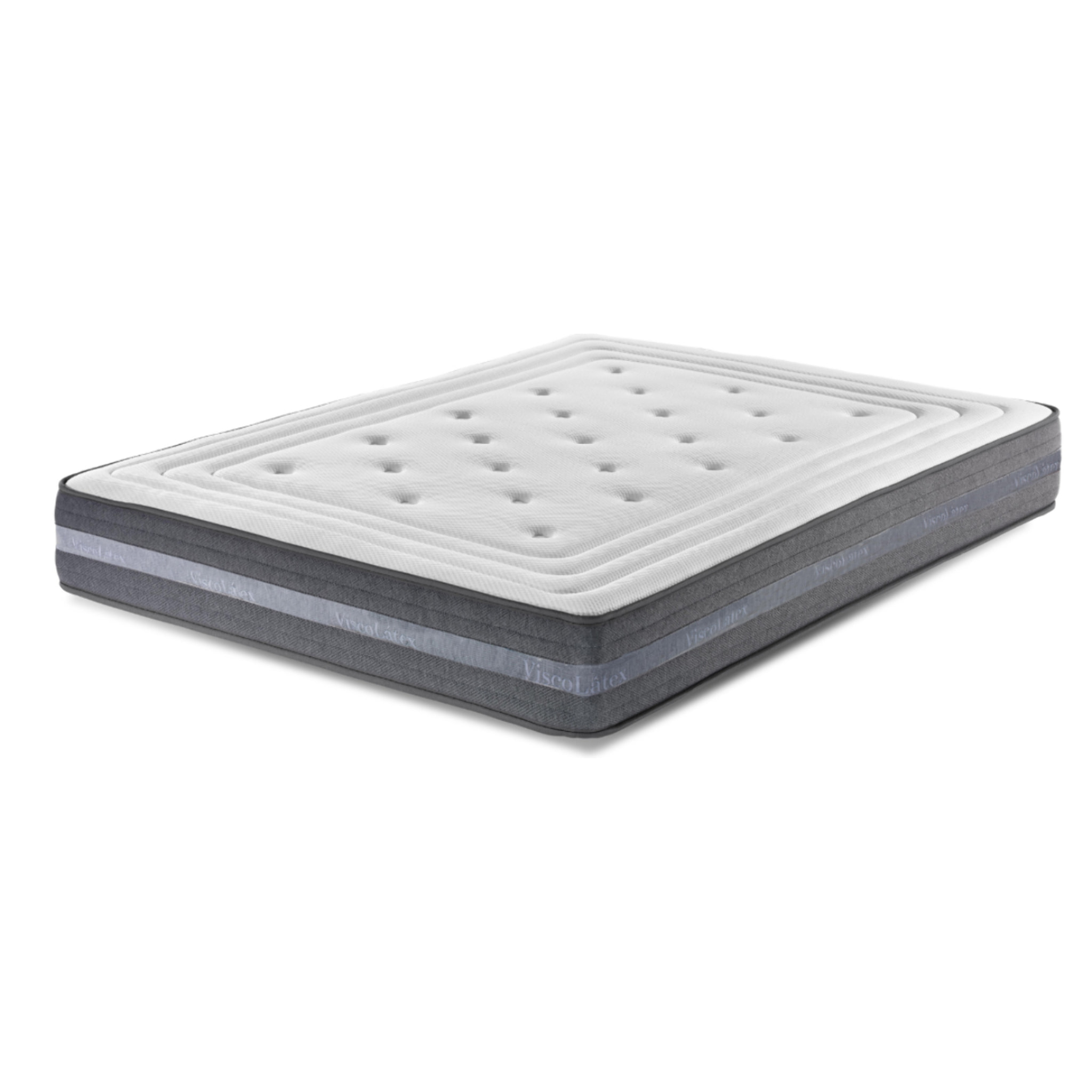 Colchón De Alta Gama Deluxe 4D de 25 Cm con viscoelástica - ErgonÃ³mico | Certificado Sanitized y Oeko-Tex