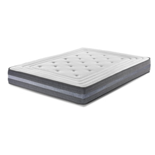 Colchón De Alta Gama Deluxe 4D de 25 Cm con viscoelástica - ErgonÃ³mico | Certificado Sanitized y Oeko-Tex