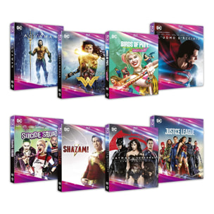 DC Comics Cofanetto da Collezione 8 Film Blu-Ray Warner Bros.