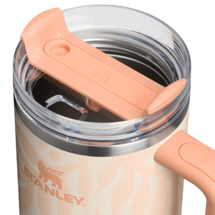 Botella de agua Isotermica - 1,18L - QUENCHER® H2.O FLOWSTATE™ TUMBLER - Apricot Palms