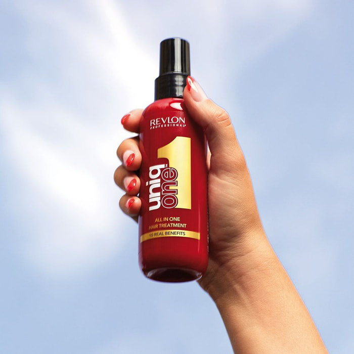 UNIQONE™ - Masque spray Sans Rinçage 10 Bienfaits Rouge Classique 150 ml