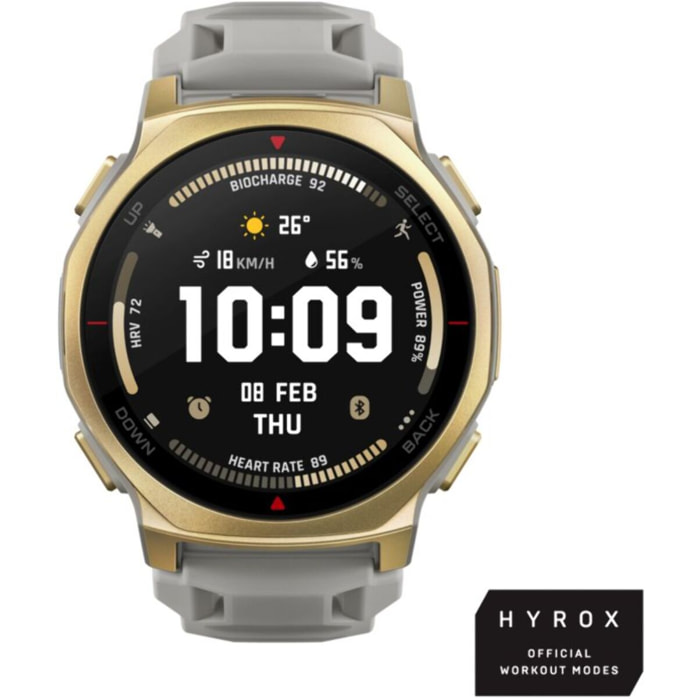 Montre sport AMAZFIT T-Rex 3 Pro 44mm Arctic Gold