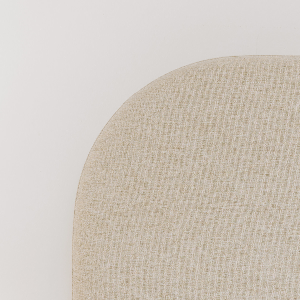 Lit Coffre tissu beige - Hypnia