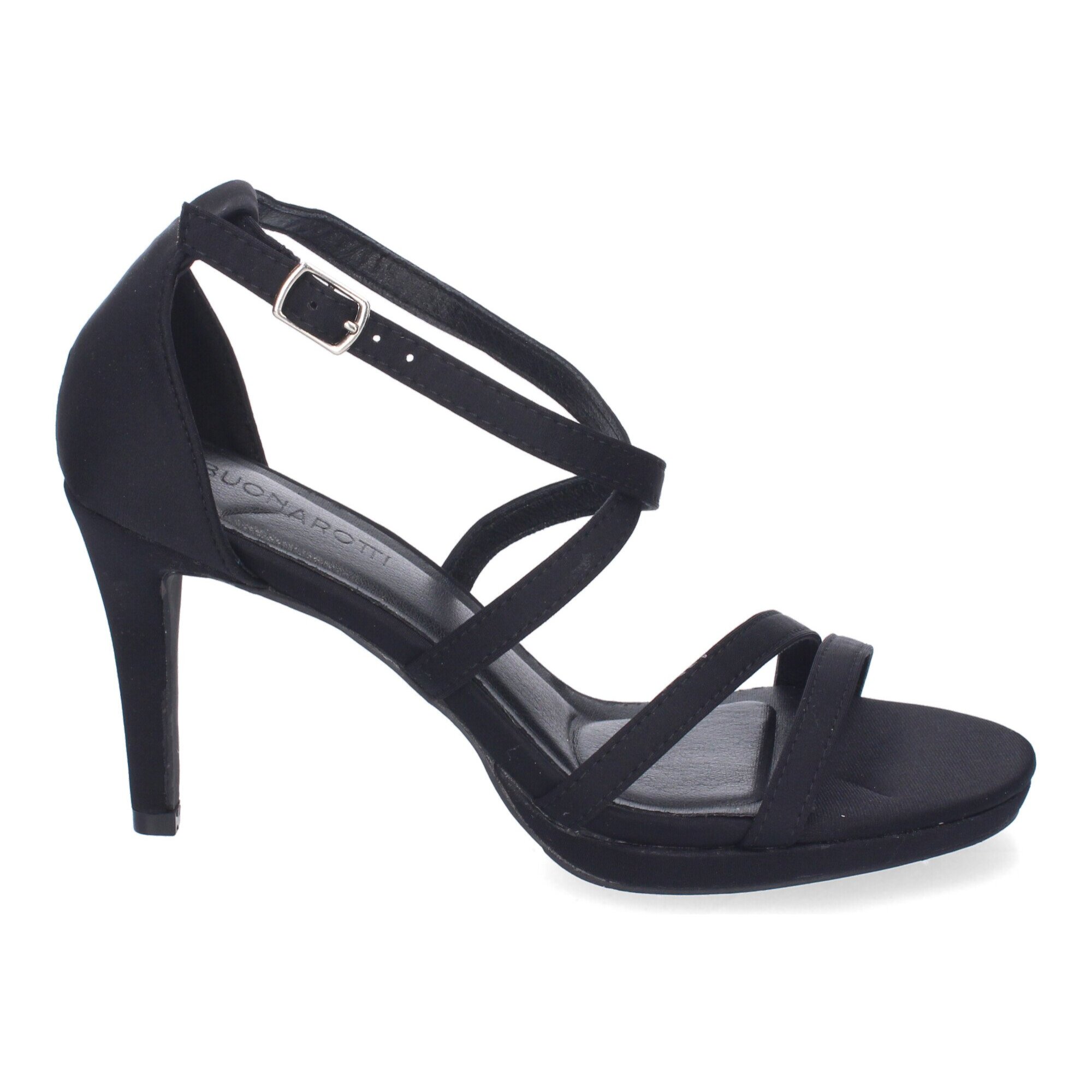 Sandalias de Tacón de Fiesta para Mujer, Diseño con Tiras Cruzadas