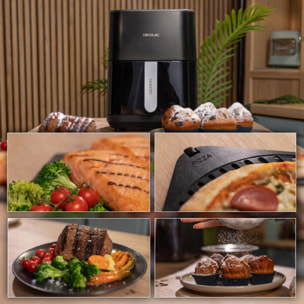 Cecotec Friteuse sans huile Cecofry&Grill Duoheat 4000