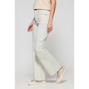 Vaqueros wide leg Jana blancos