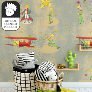 Carta da Parati Ufficiale Il Piccolo Principe Libro Vintage