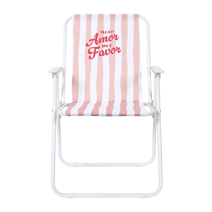 Chaise Pliante Dolce Vita Rose - Lot De 10