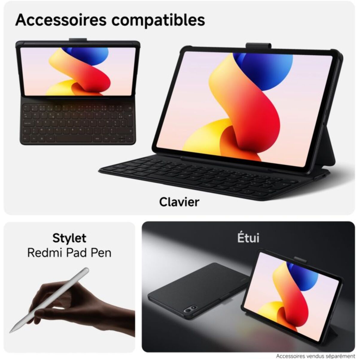 Tablette Android XIAOMI Redmi Pad 2 Pro WiFi 128Go Gris