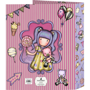 Carpeta f. 4 anillas 35mm lomo ancho gorjuss™ fairground "first prize"