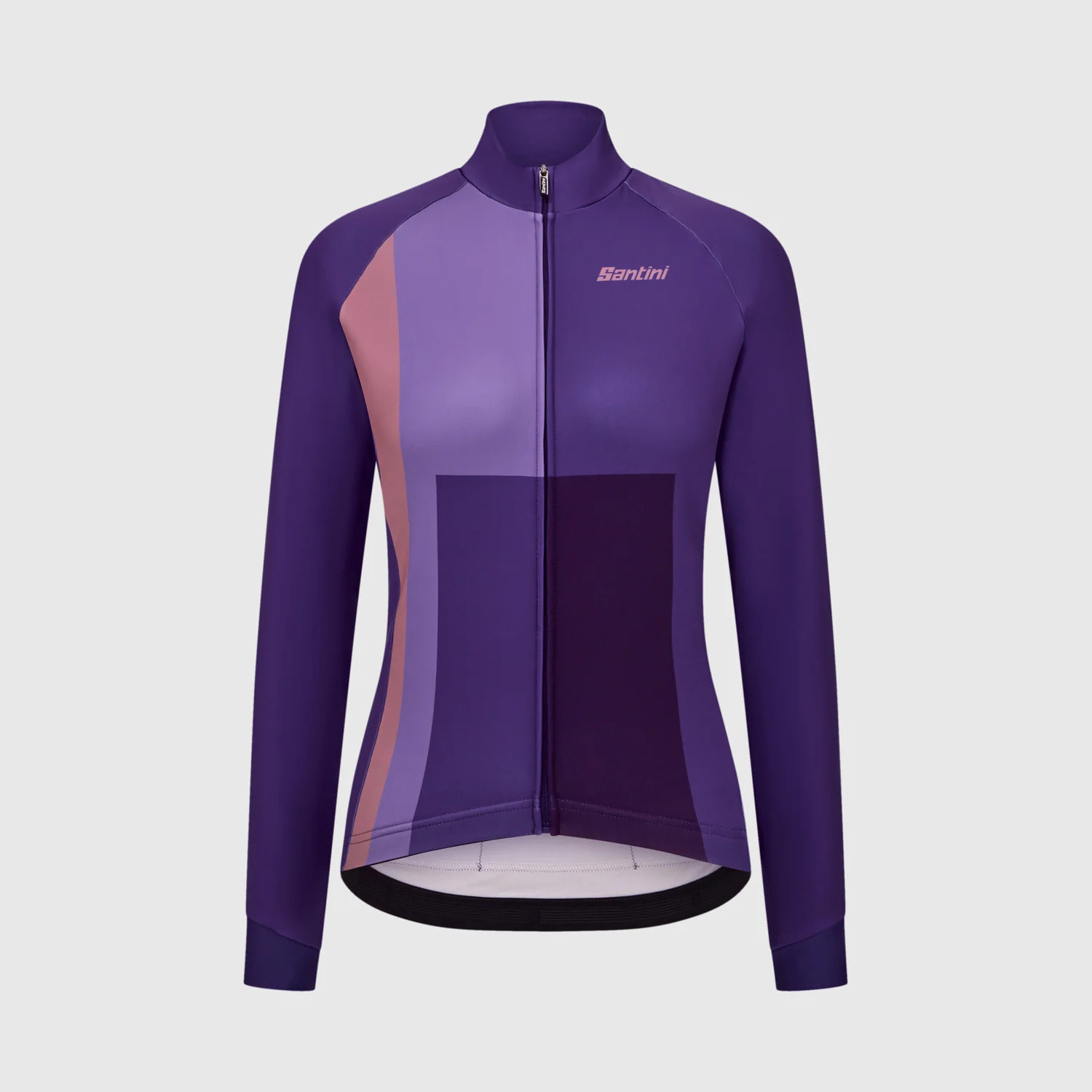 Square Women's Long Sleeve Jersey - Viola
