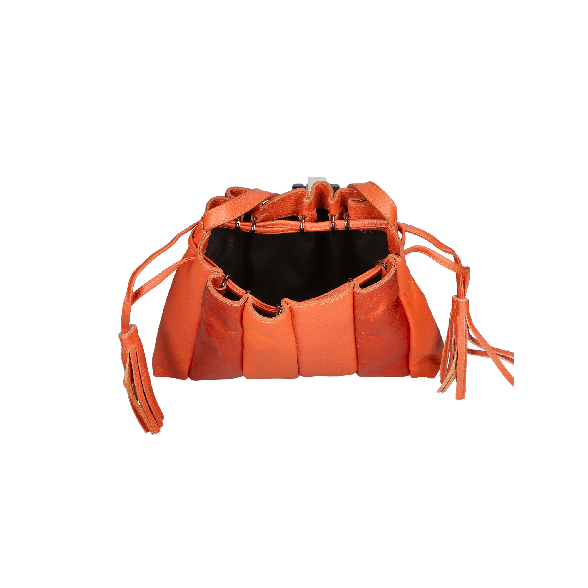 Borsa a tracolla  da donna In Vera pelle Made in Italy 25x21x4 cm