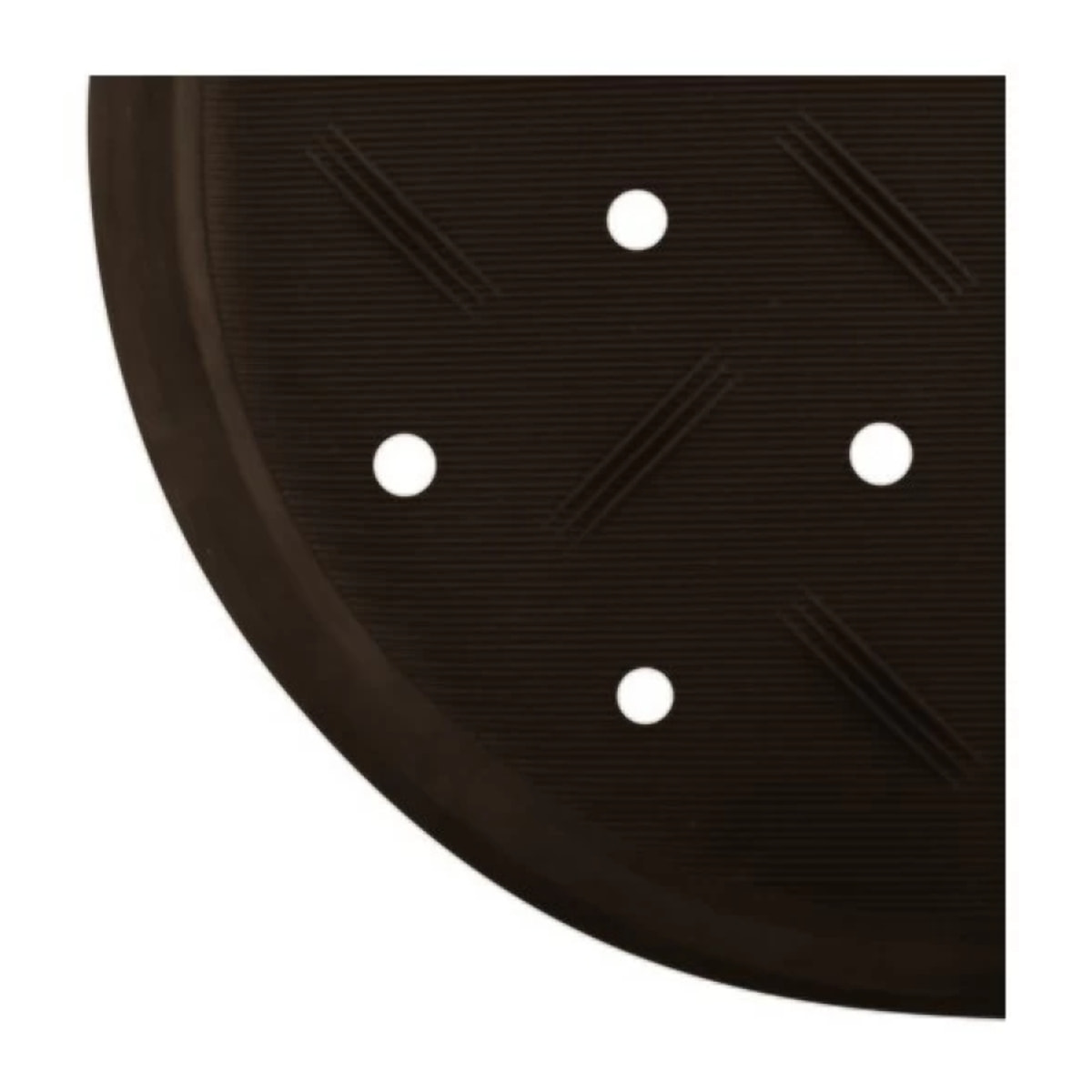 Tapis Fond de douche antidérapant Caoutchouc CLASS 54x54cm Chocolat MSV