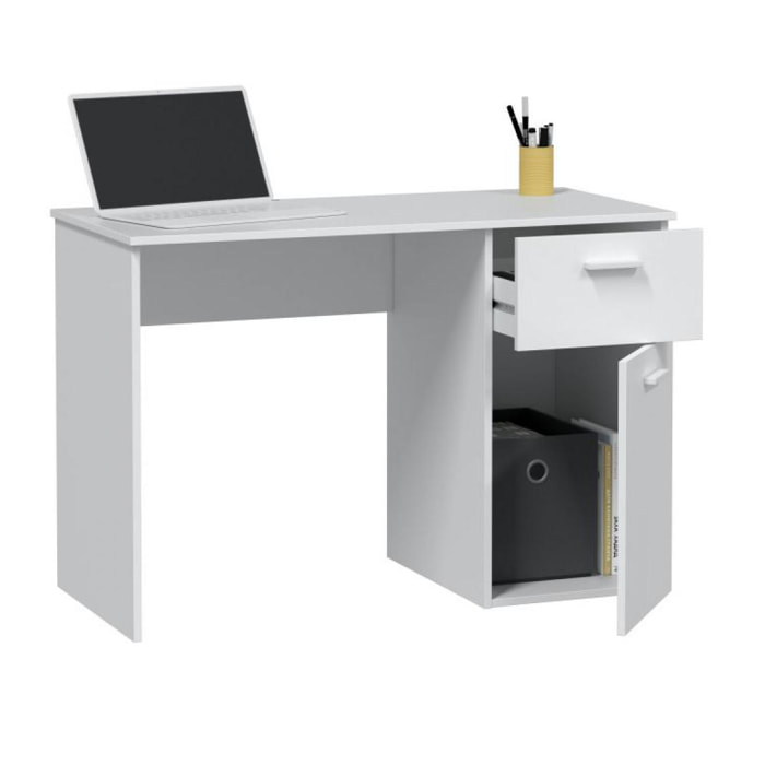 Mesa de escritorio Just Blanco Artik (Blanco Mate)