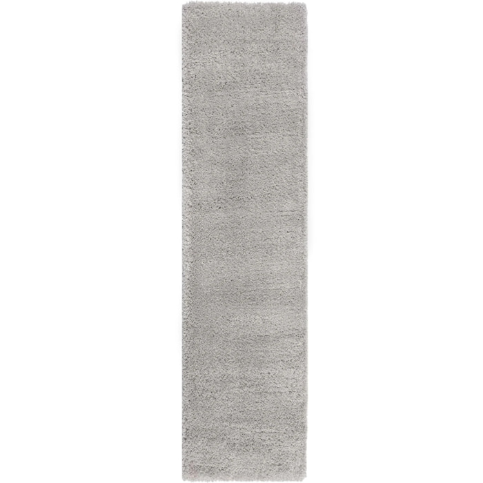 Tapis gris 60x230cm SHAGGY