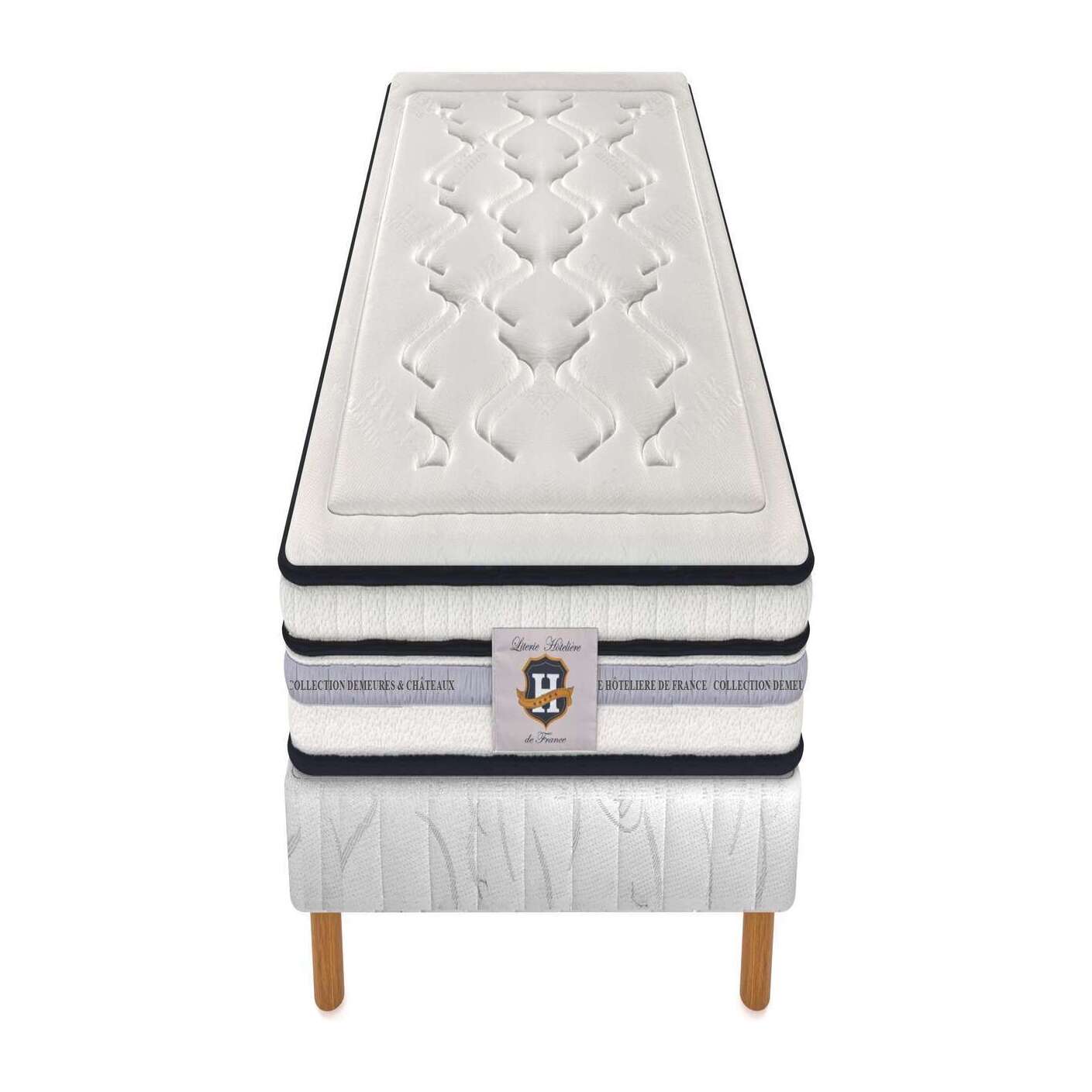 Ensemble Chambourcy - matelas 1 place + 1 sommier