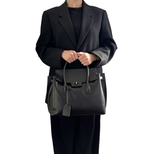 Borsa a Mano Elegante in Vera Pelle Made in Italy