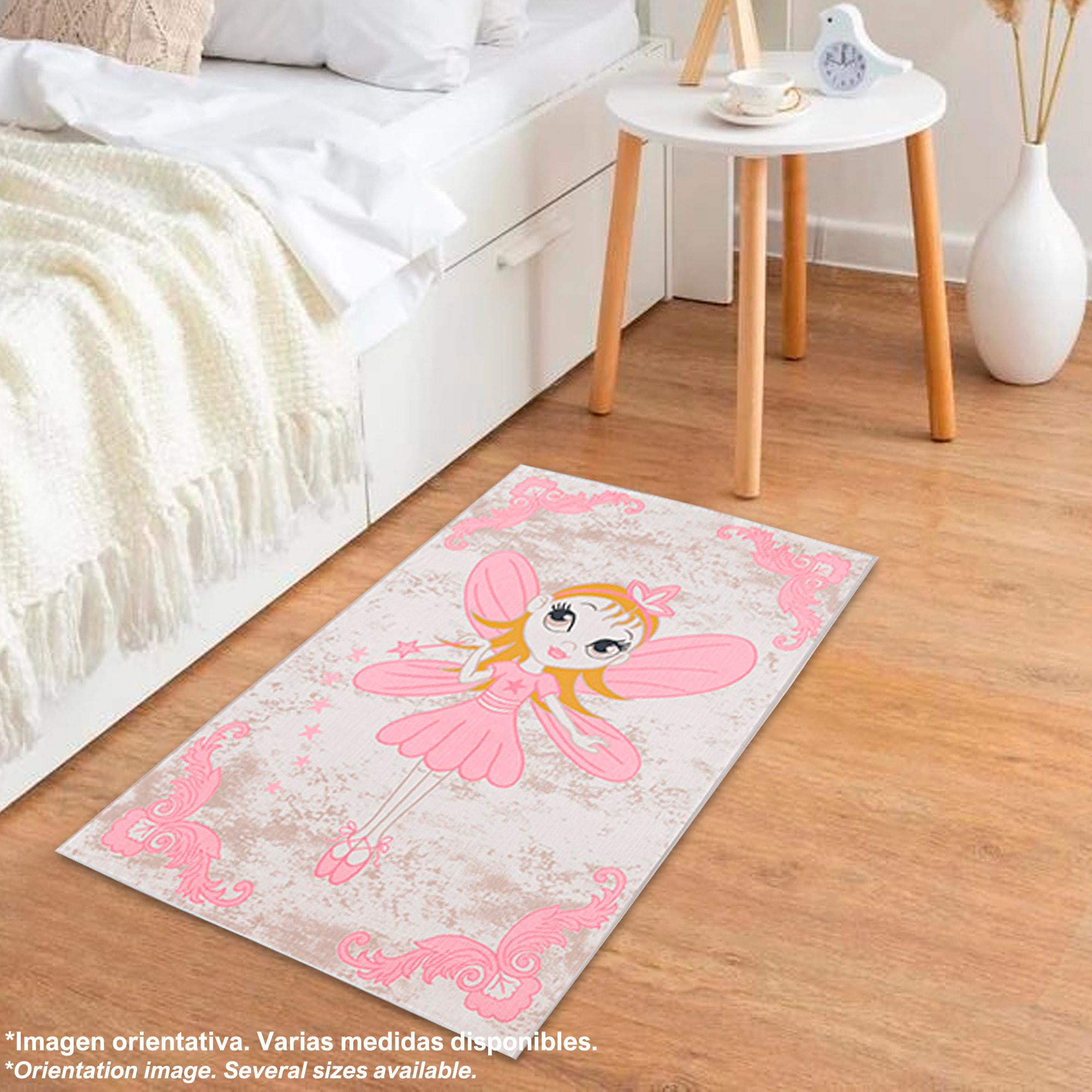 Alfombra infantil de Poliester estampada 60 x 100cm