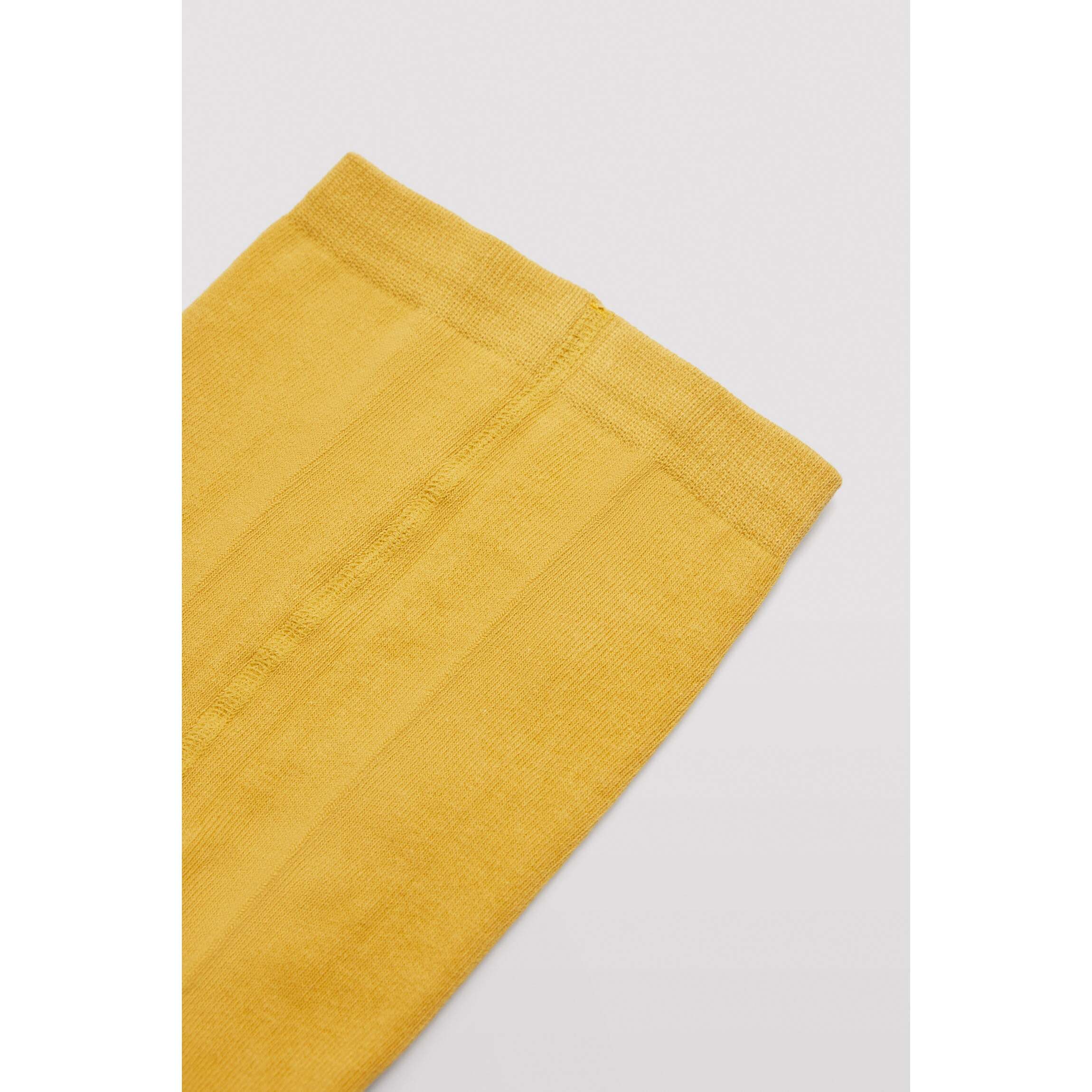 Collant classico giallo senape per neonato