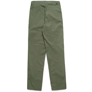 Kappa - Pantalones Mujer Verde - Noelia Light Poplin
