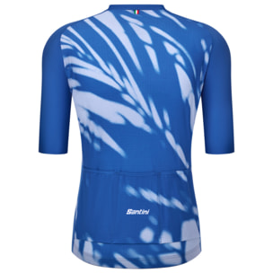 Leaf – Maillot Manches Courtes Homme - Bleu - Homme