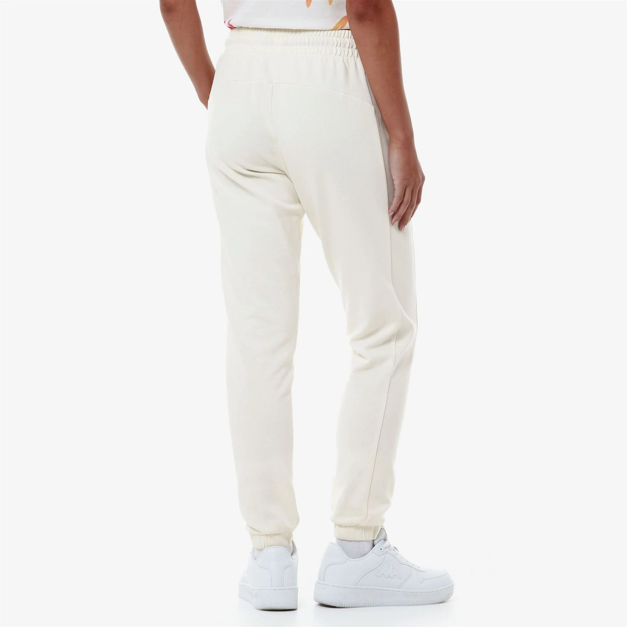 Kappa - Pantalones Mujer Blanco - LOGO FESIA