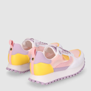 Deportivos de Tejido - Multicolor - Tacón: Bajo