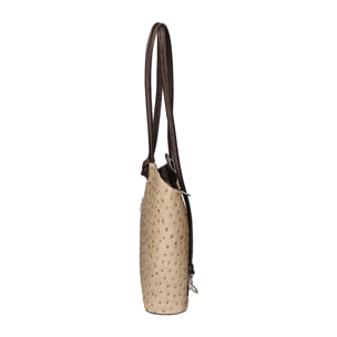 Zaino da donna in vera pelle - Modello Charlotte - 28.0 x 25.0 x 9.0 cm