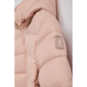 Cappotto ultraleggero Suzette rosa pallido con toppa Rigby Go