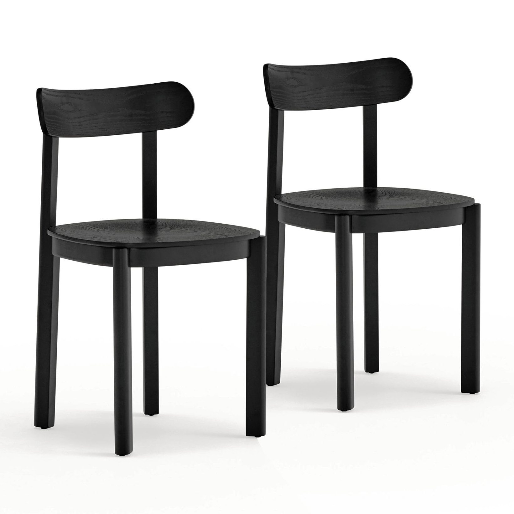 Silla Nara negro 2P/Caja