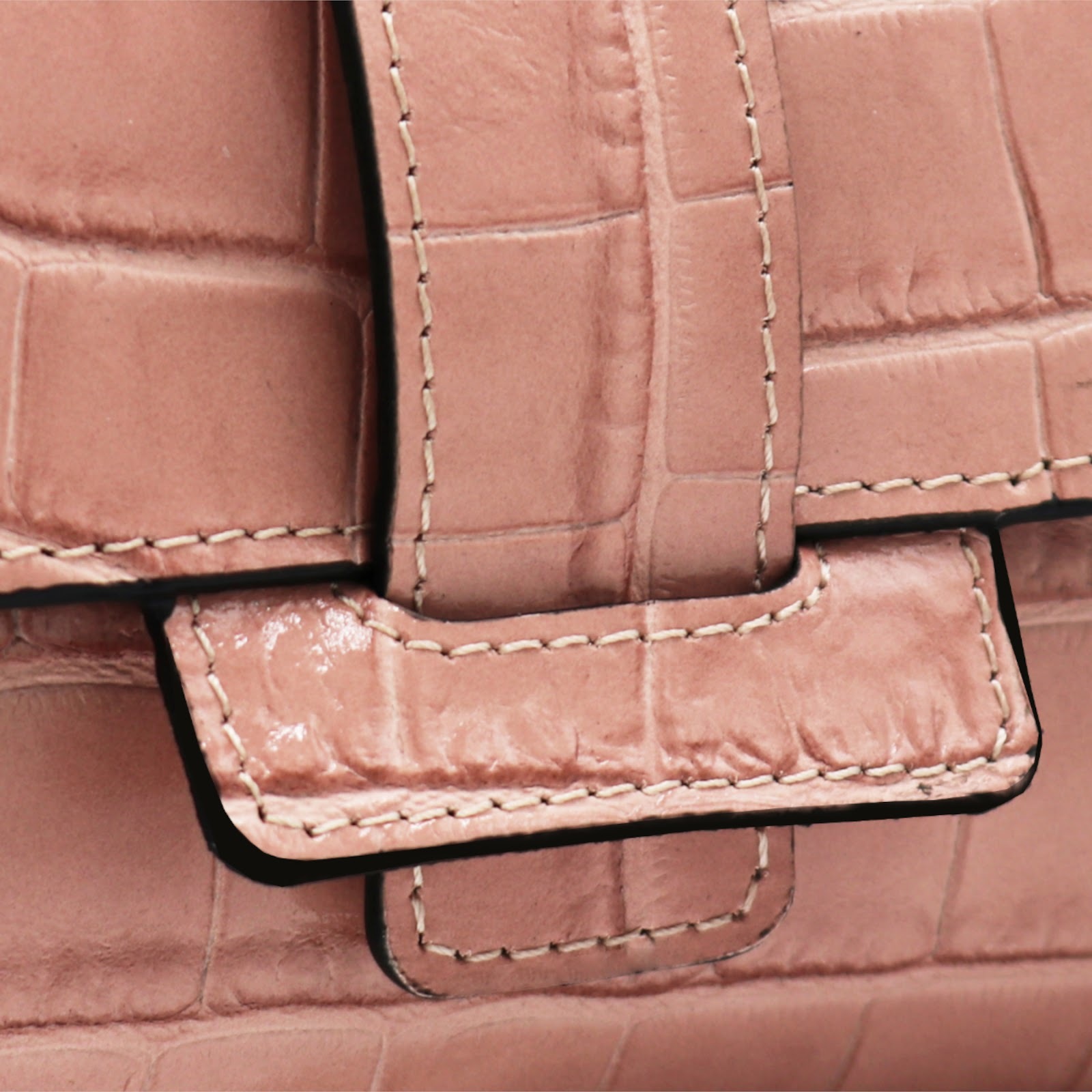 Cartera Cheval Firenze Dean Croc Rosa