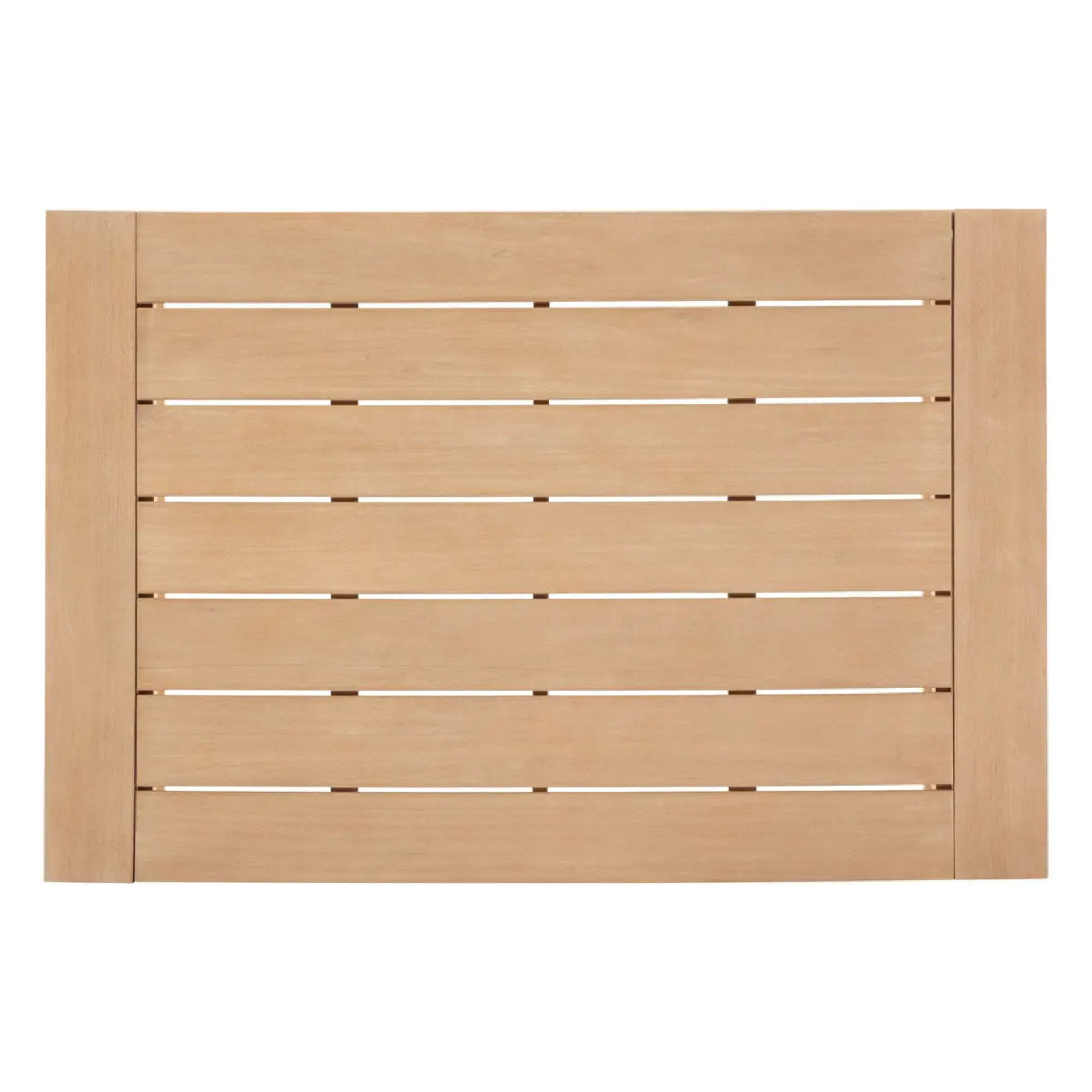 Table basse de jardin rectangulaire "Loevo" 140 x 95 x 41cm en eucalyptus