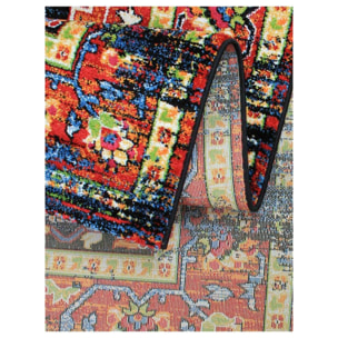 Tapis oriental tissé motif ancestral DEGE