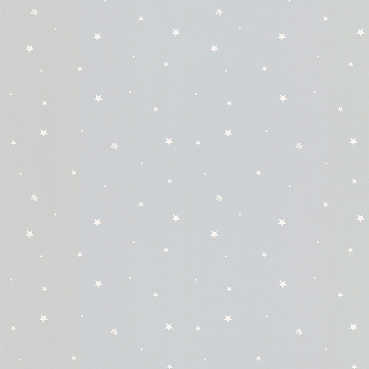 Papier peint enfant LUTECE pluie d'étoiles - Gris clair