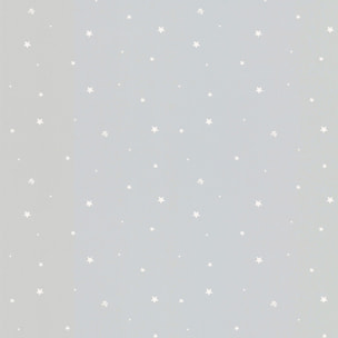Papier peint enfant LUTECE pluie d'étoiles - Gris clair