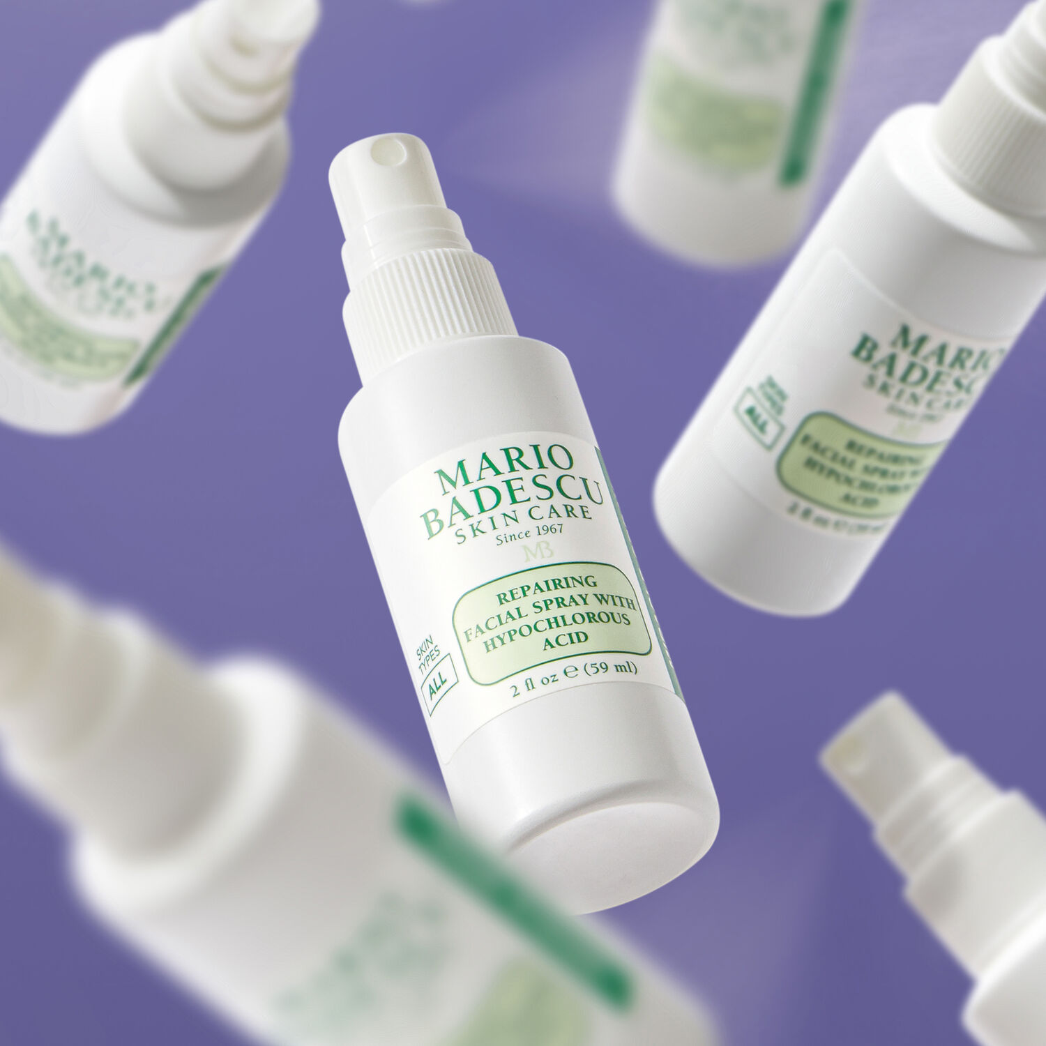 Repairing Facial Spray with Hypochlorous Acid - Spray réparateur visage à l'acide hypochloreux