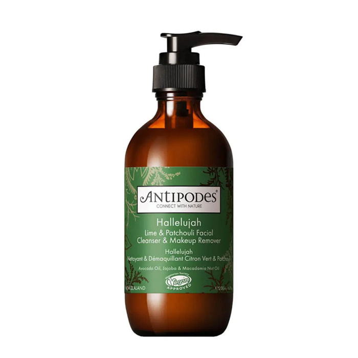 Hallelujah - Nettoyant & Démaquillant Citron Vert & Patchouli