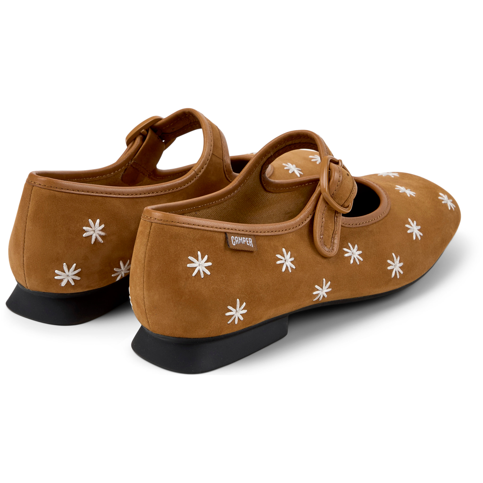 Bailarinas - CAMPER Casi Myra - Marron - Cuero nobuk