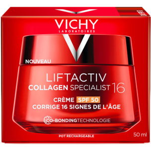 Liftactiv Collagen SPF50 - Crème de Jour Anti-âge Pro-Collagène